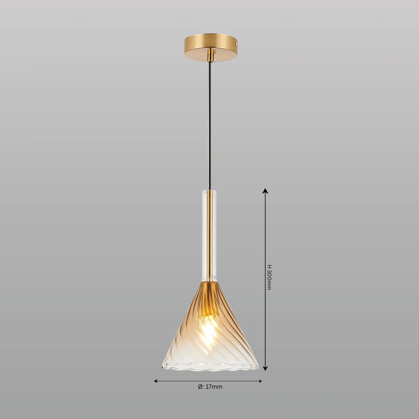 Artisan Glass Hanging Light