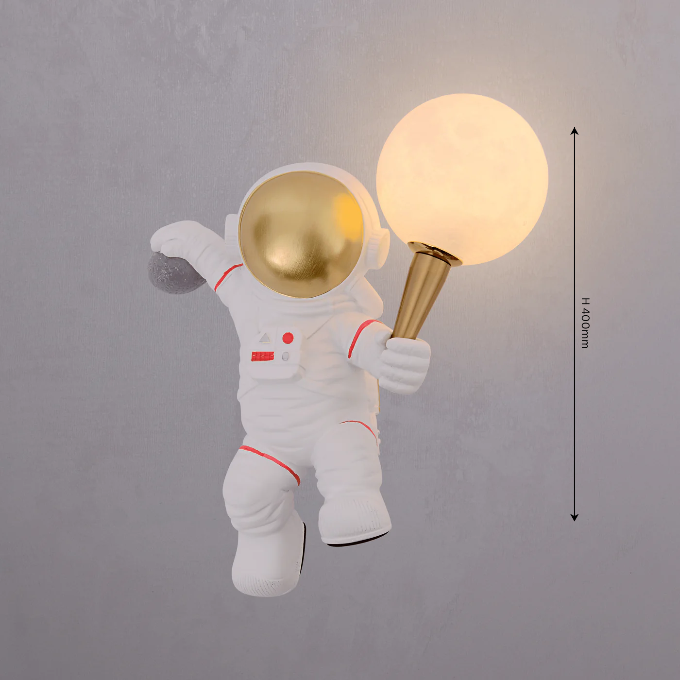 Astronaut Moon Wall Lamp - Teenbatti