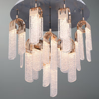 The Helix Open Multi Drop Pendant