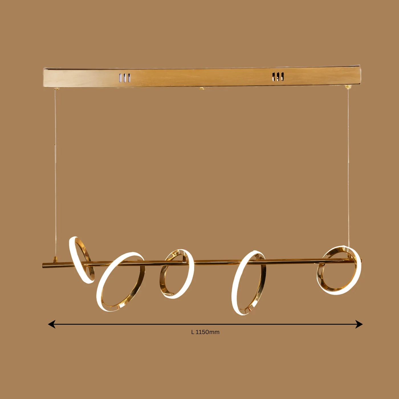 Aurelian Rings Linear Light - Teenbatti