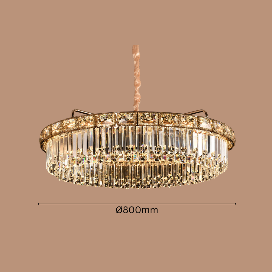The Horizon Glimmer Chandelier