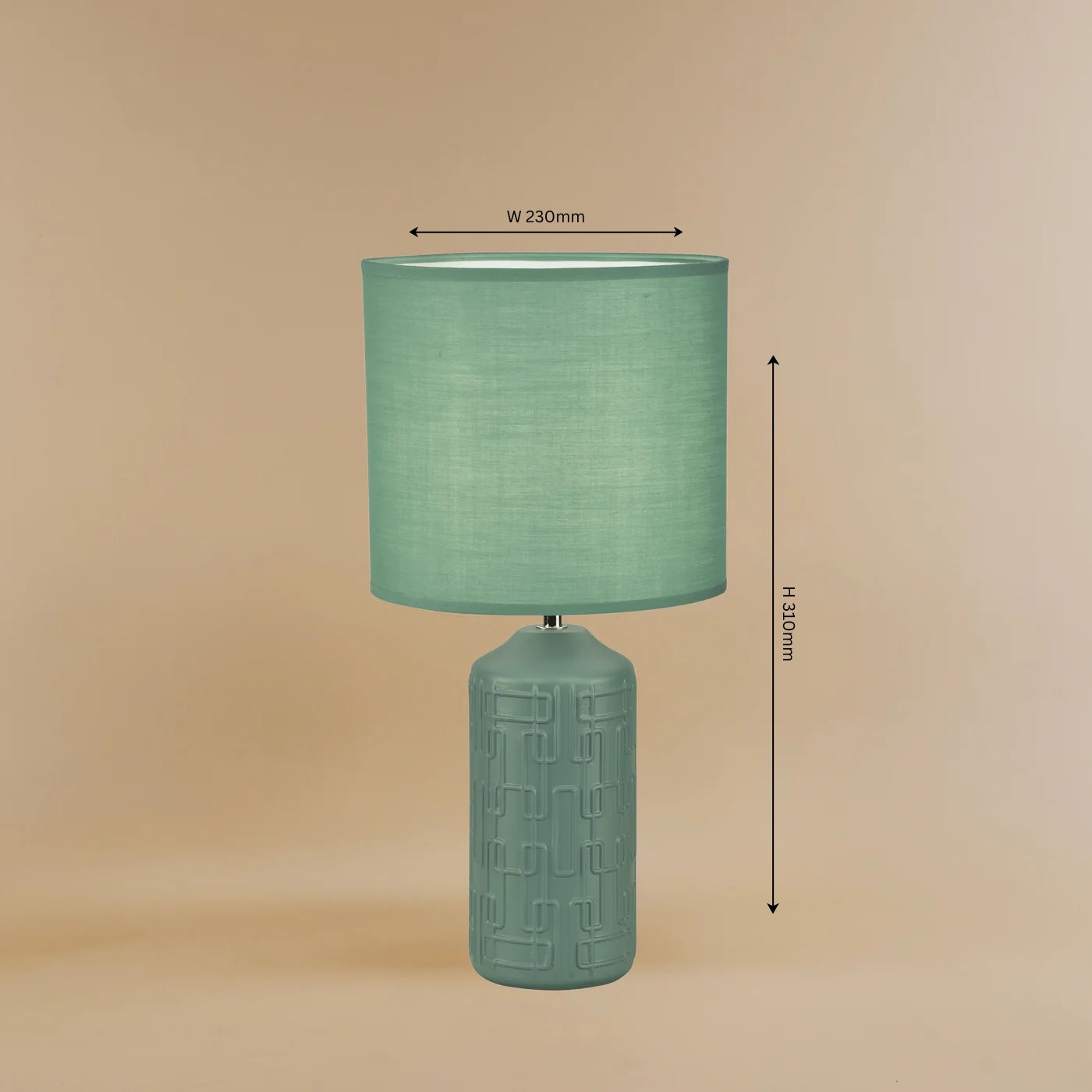 Chain Link Table Lamp - Teenbatti