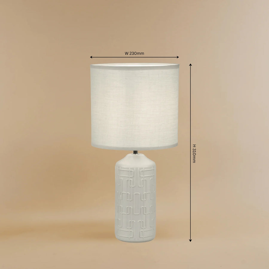 Chain Link Table Lamp