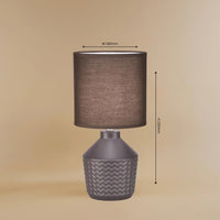 Chevron Serenity Table Lamp - Teenbatti
