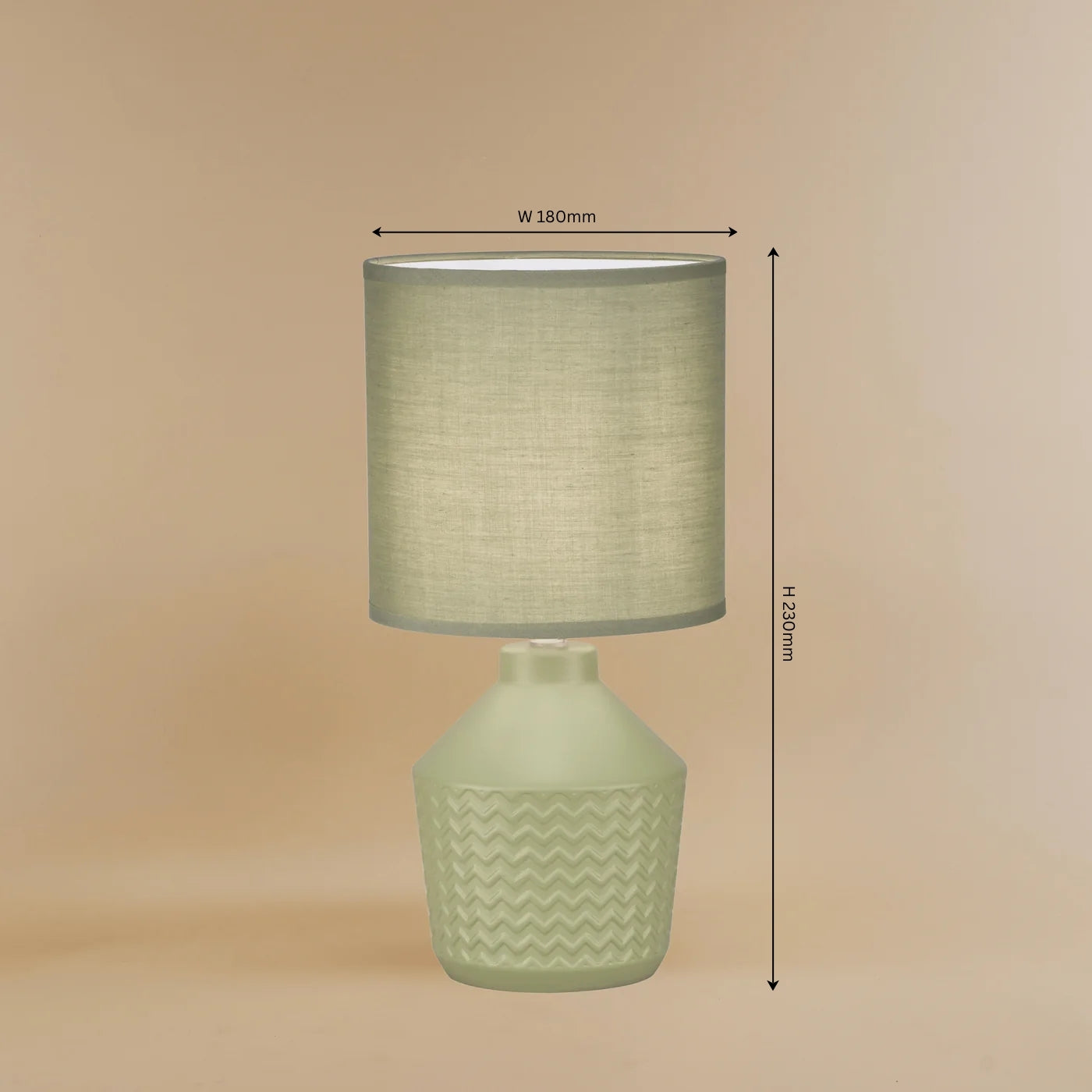 Chevron Serenity Table Lamp