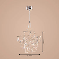 Chromatic S Chandelier - Teenbatti
