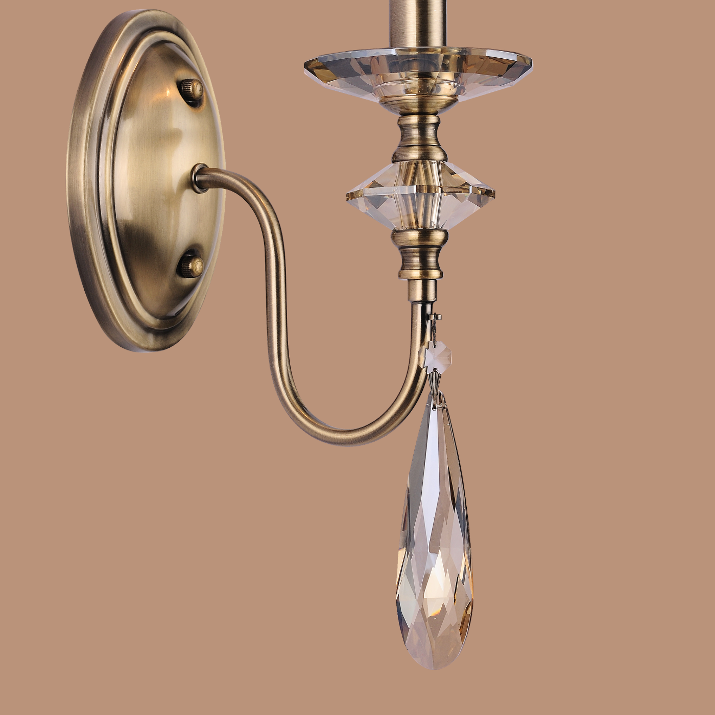 The Heirloom Grace Wall Light (Smoke Edition)