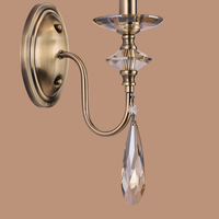 The Heirloom Grace Wall Light (Smoke Edition)