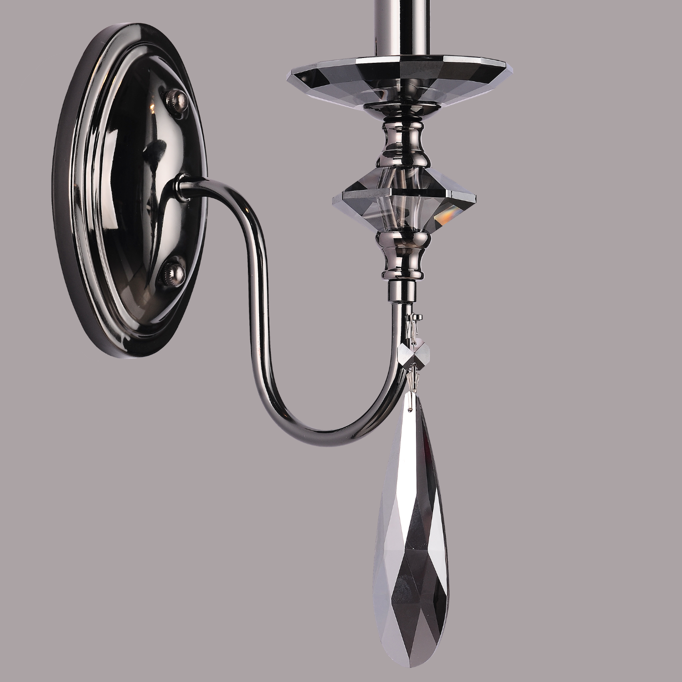 The Heirloom Grace Wall Light (Smoke Edition)