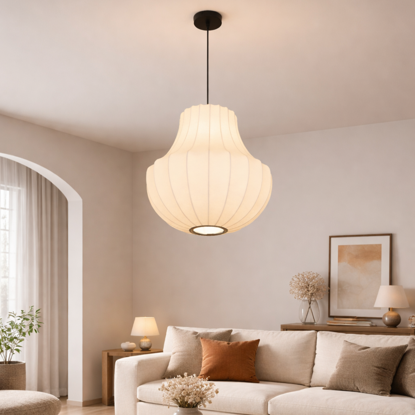 The Nimbus Amphora Pendant Light