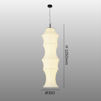 The Pagoda Grand Pendant Light (5-Tier)