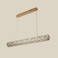 The Auric Halo Linear Pendant