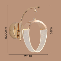 Stardust Orbital Wall Light