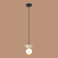 The "Ripple" Globe Pendant Light