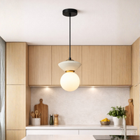 The "Ripple" Globe Pendant Light