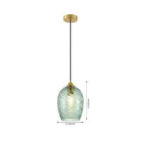Diamond Cut Hanging Light