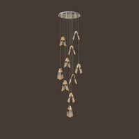 The Apex Wing Multi Pendant Light