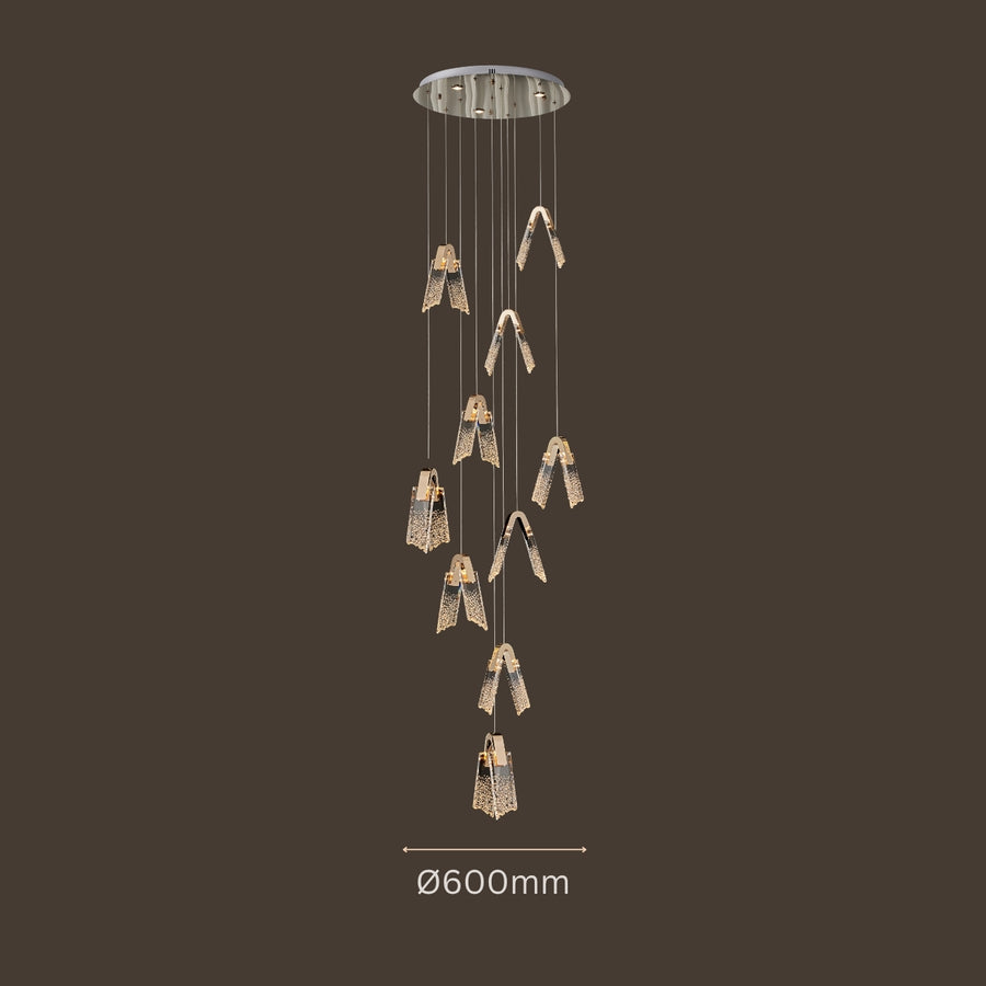 The Apex Wing Multi Pendant Light