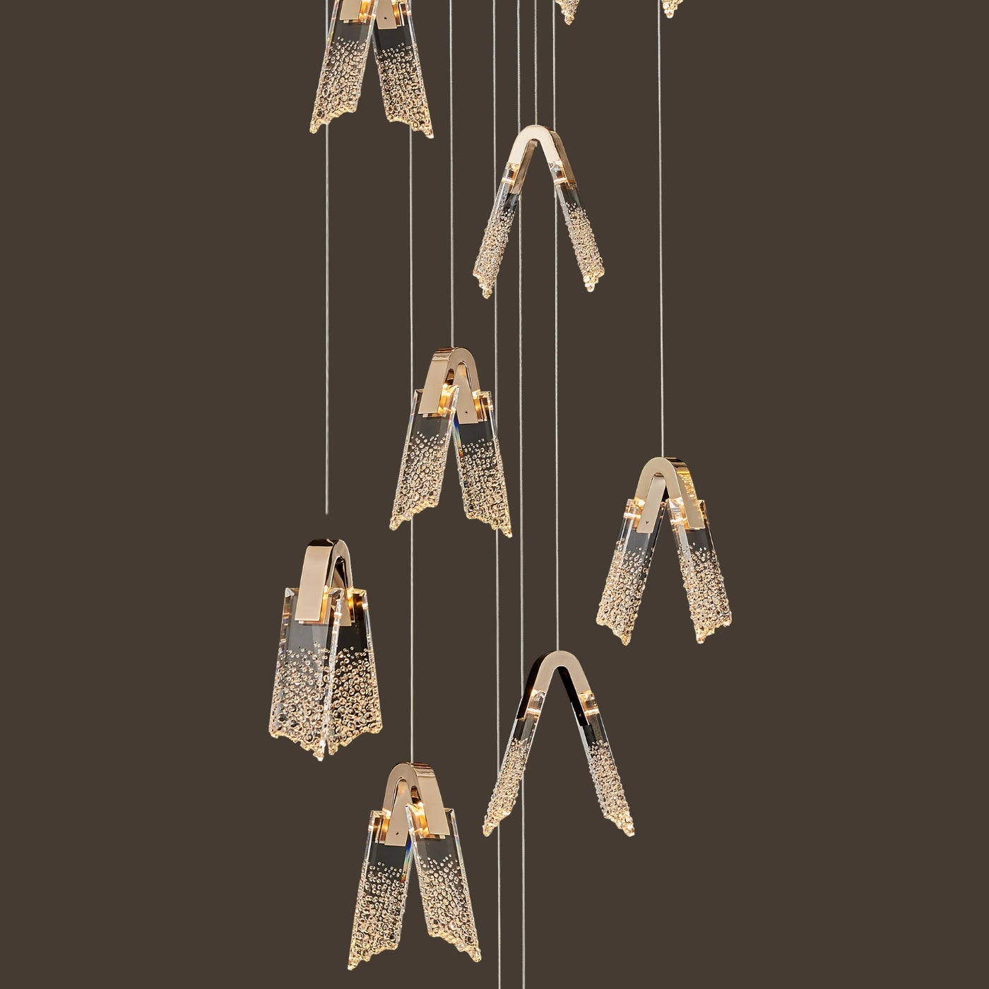 The Apex Wing Multi Pendant Light