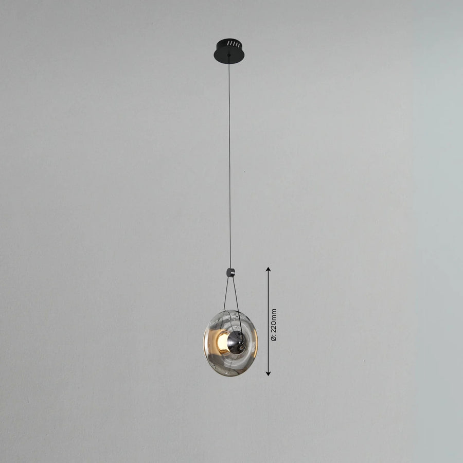 Duo Disc Hanging Light