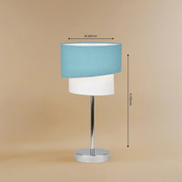 Duo Shade Table Lamp - Teenbatti