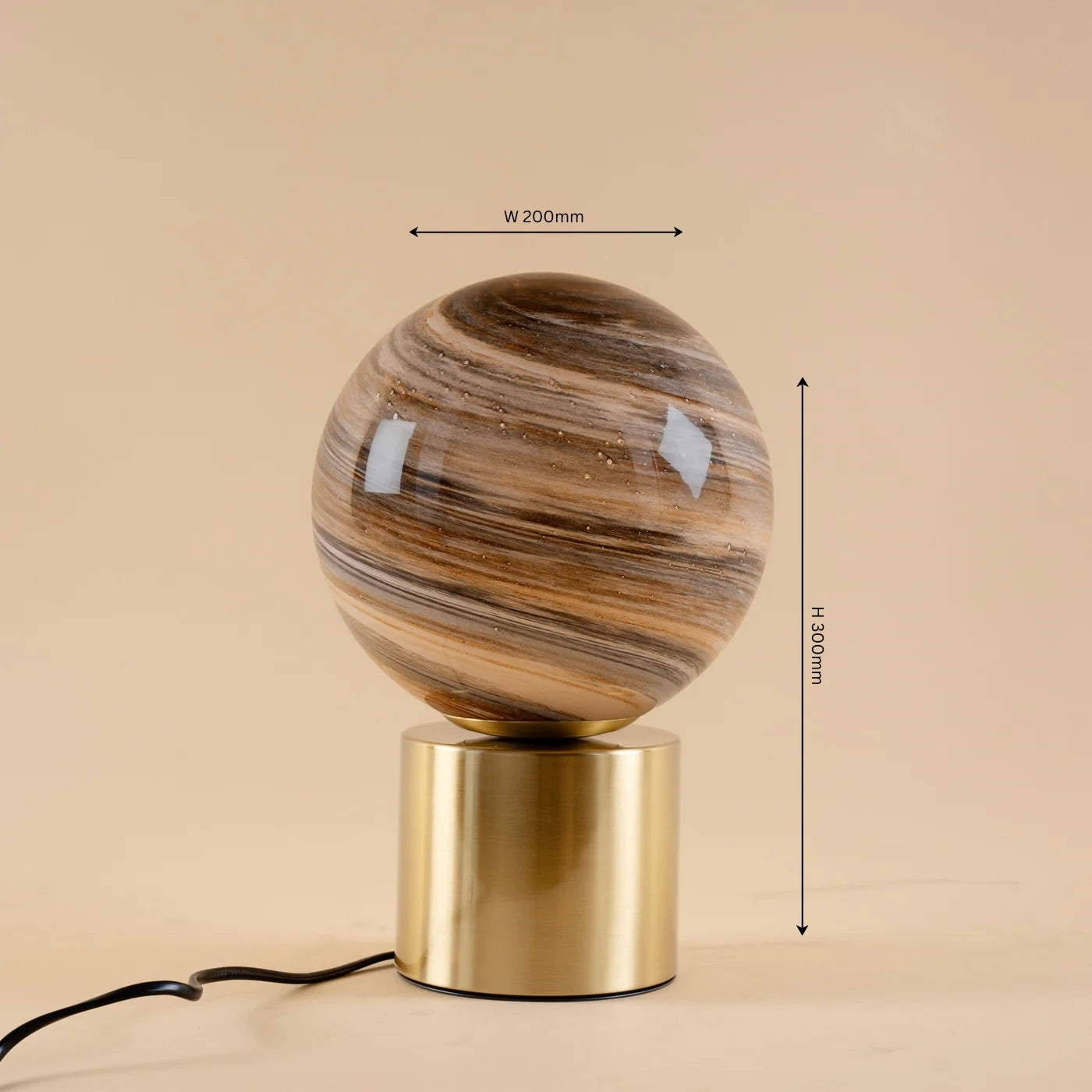 Earth Table Lamp - Teenbatti