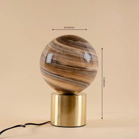Earth Table Lamp - Teenbatti