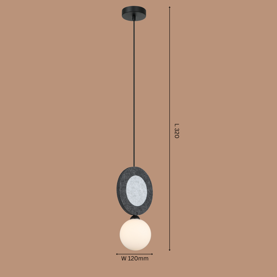 The "Terazzo" Accoustic Pendant Light