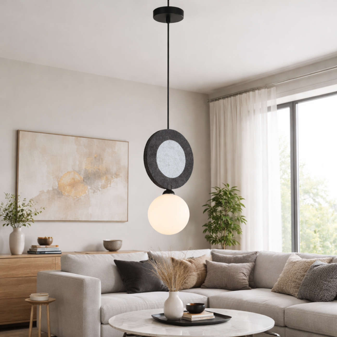 The "Terazzo" Accoustic Pendant Light