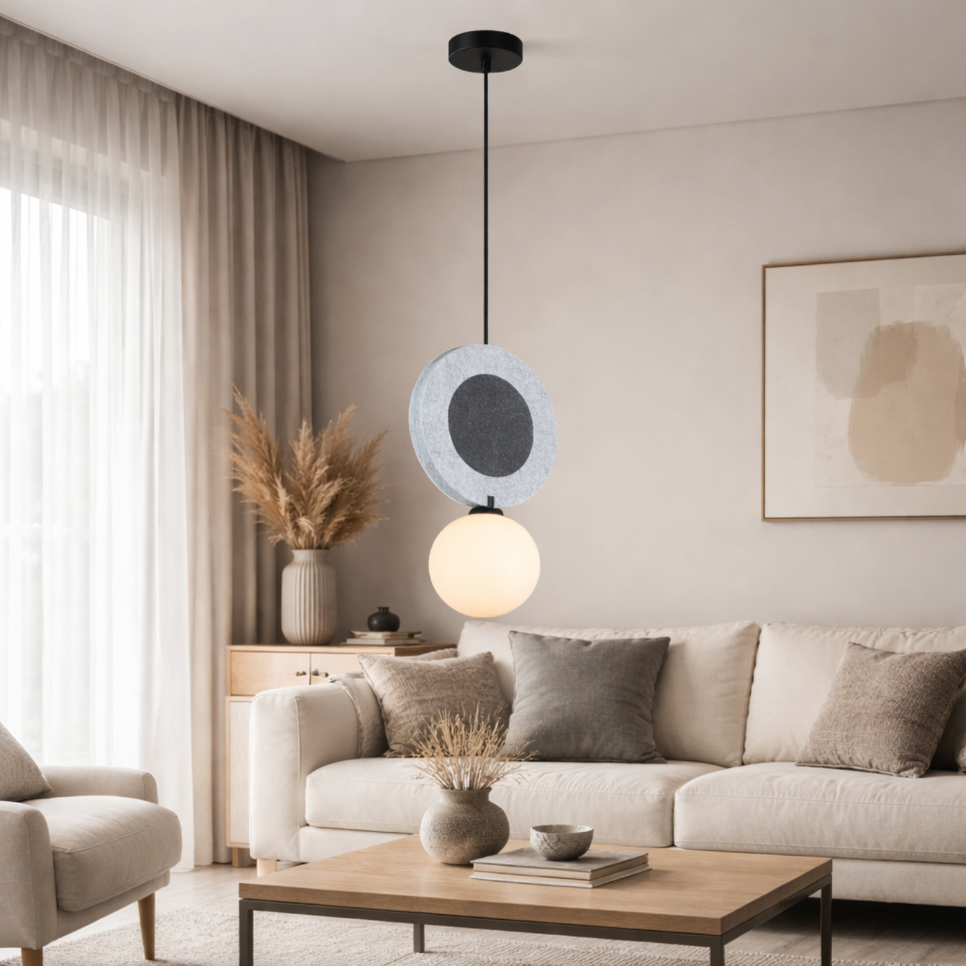 The "Terazzo" Accoustic Pendant Light