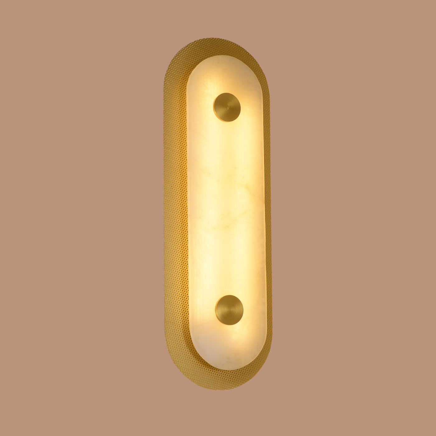 The Alabaster Vault Wall Light