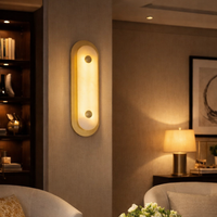 The Alabaster Vault Wall Light