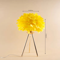 Featherlight Tripod Table Lamp - Teenbatti