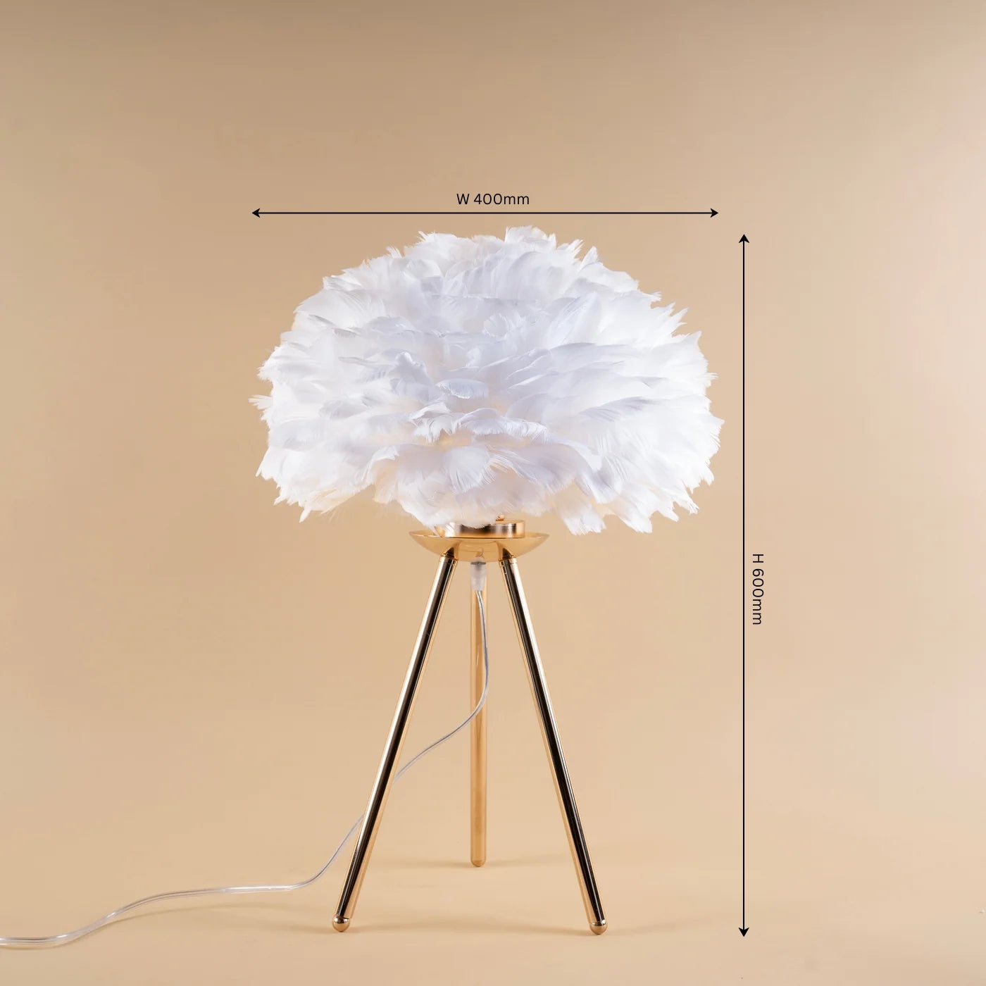 Featherlight Tripod Table Lamp