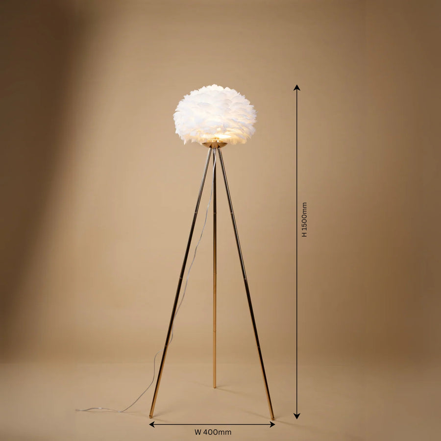 Featherlight Tripod Floor Lamp