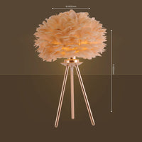 Featherlight Tripod Table Lamp - Teenbatti