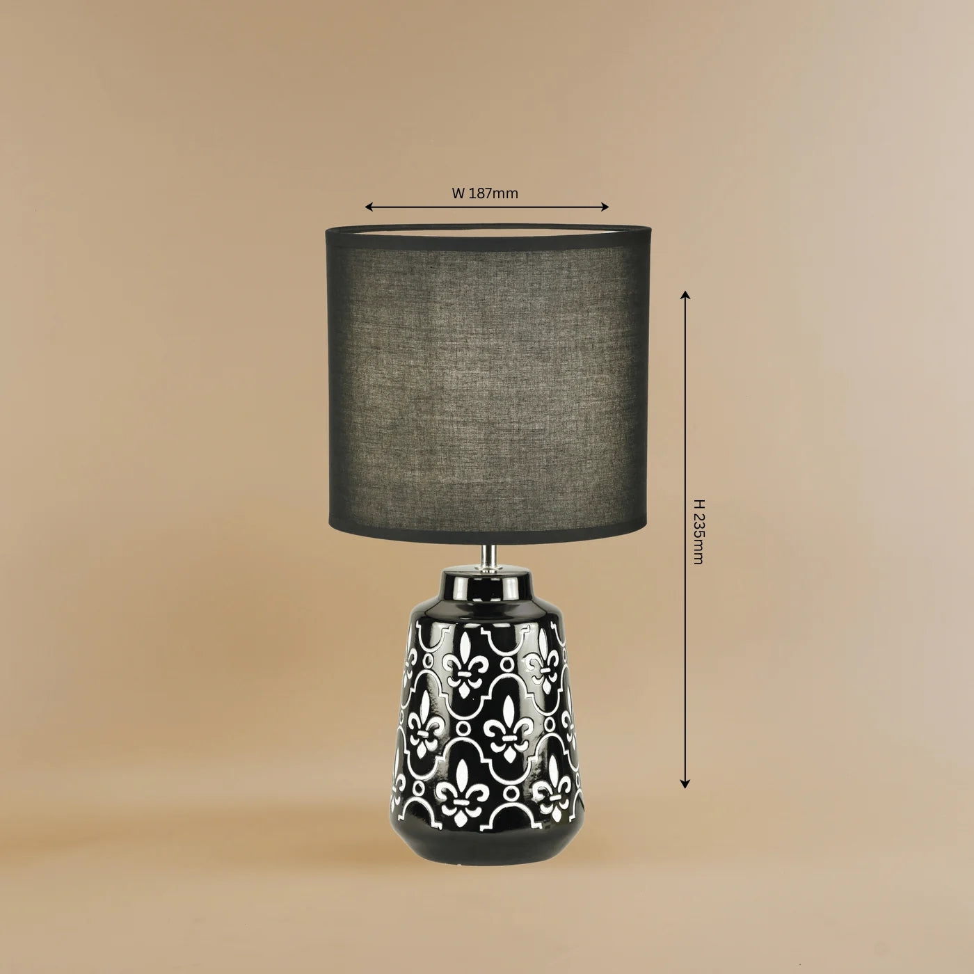 Fleur de Lis Table Lamp - Teenbatti