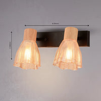 Flora Bloom Double Wall Light - Teenbatti