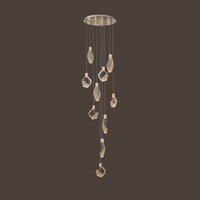 The Solitaire Cascade Multi Pendant Light
