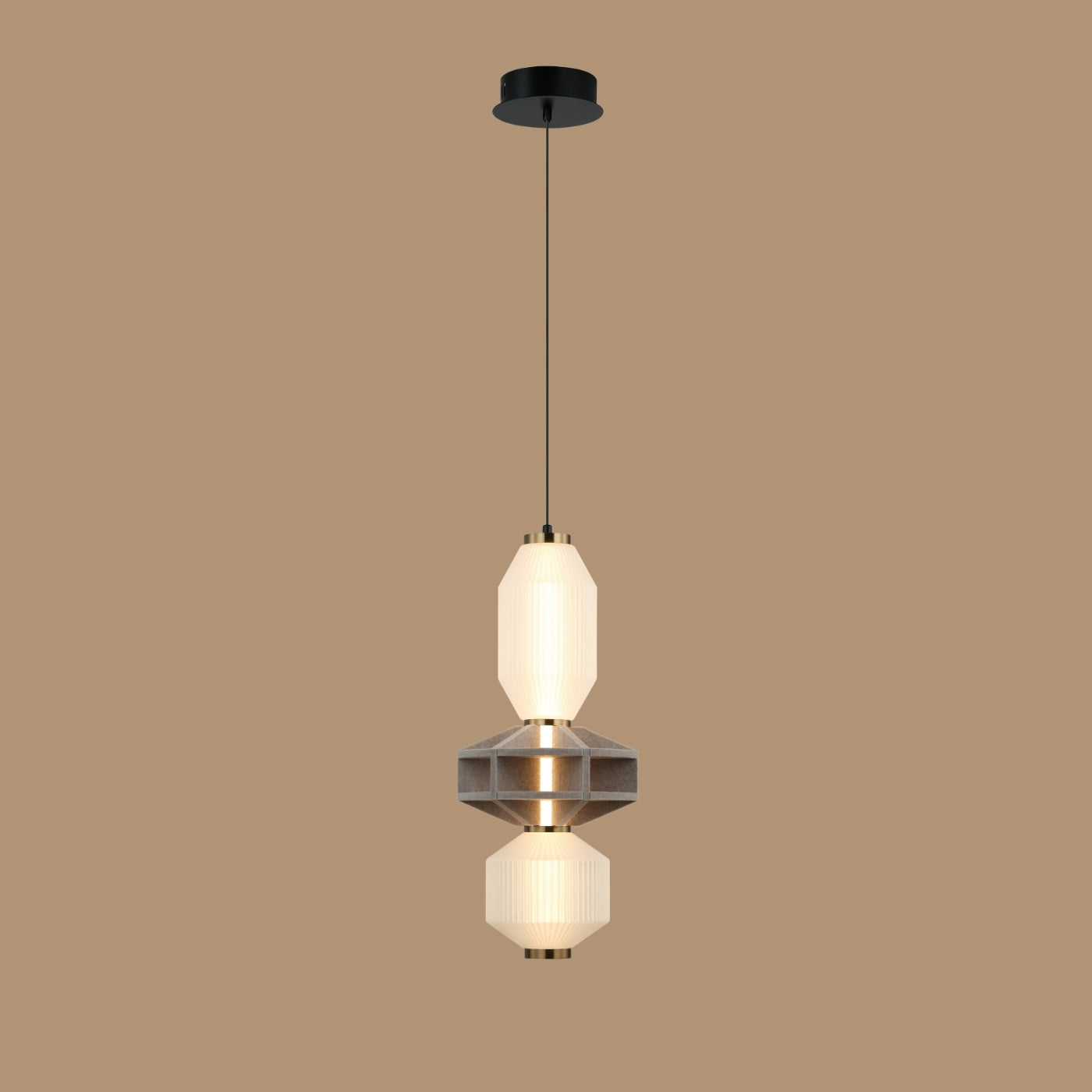 The Bastion Tiered Pendant Light