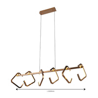 Geometric Harmony Linear Light - Teenbatti