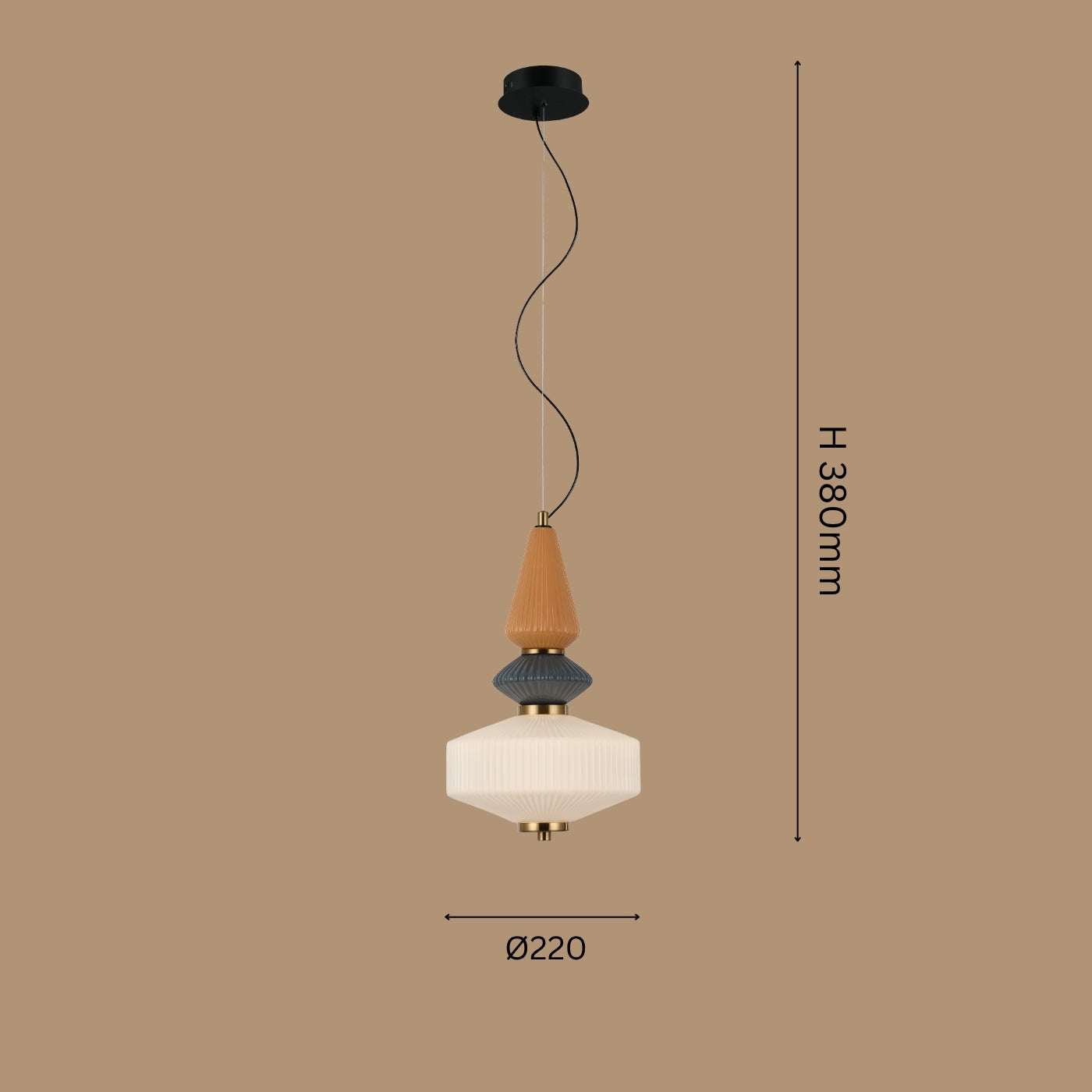 The "Lantern Totem" Pendant Light