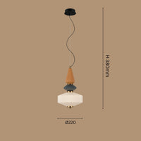 The "Lantern Totem" Pendant Light