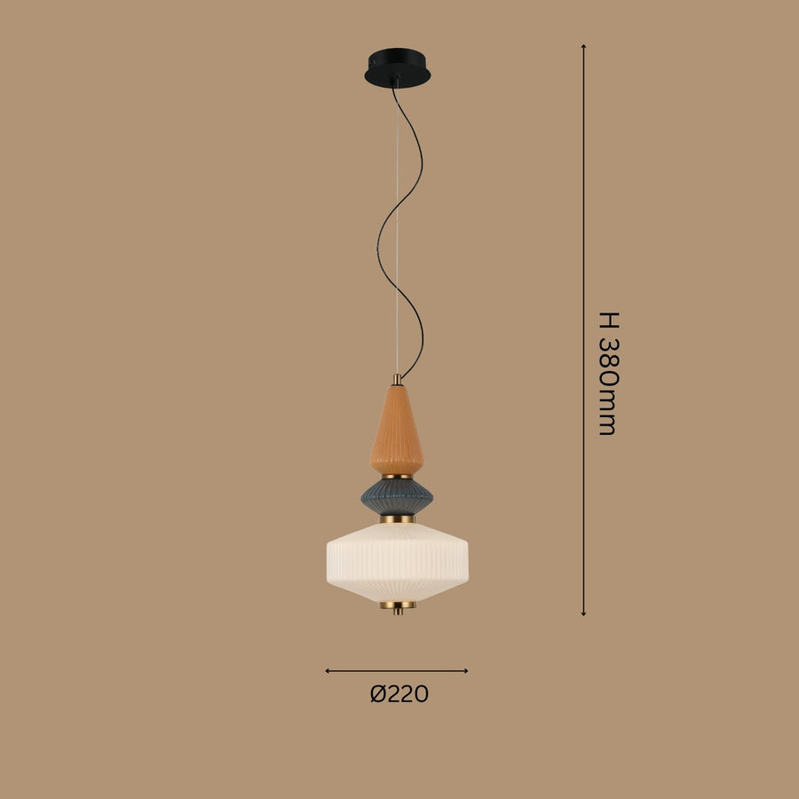 The "Lantern Totem" Pendant Light