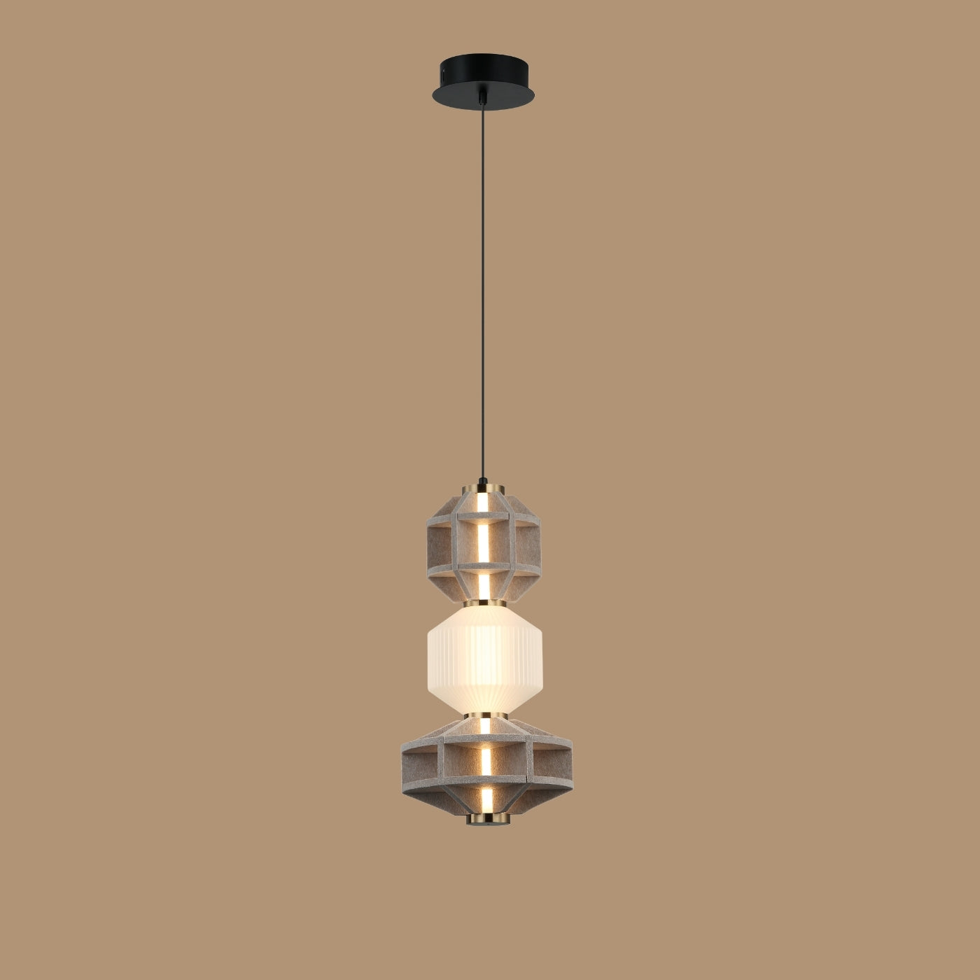 The Bastion Tiered Pendant Light