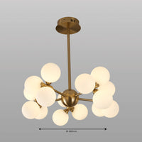 Globo Cluster Chandelier - Teenbatti