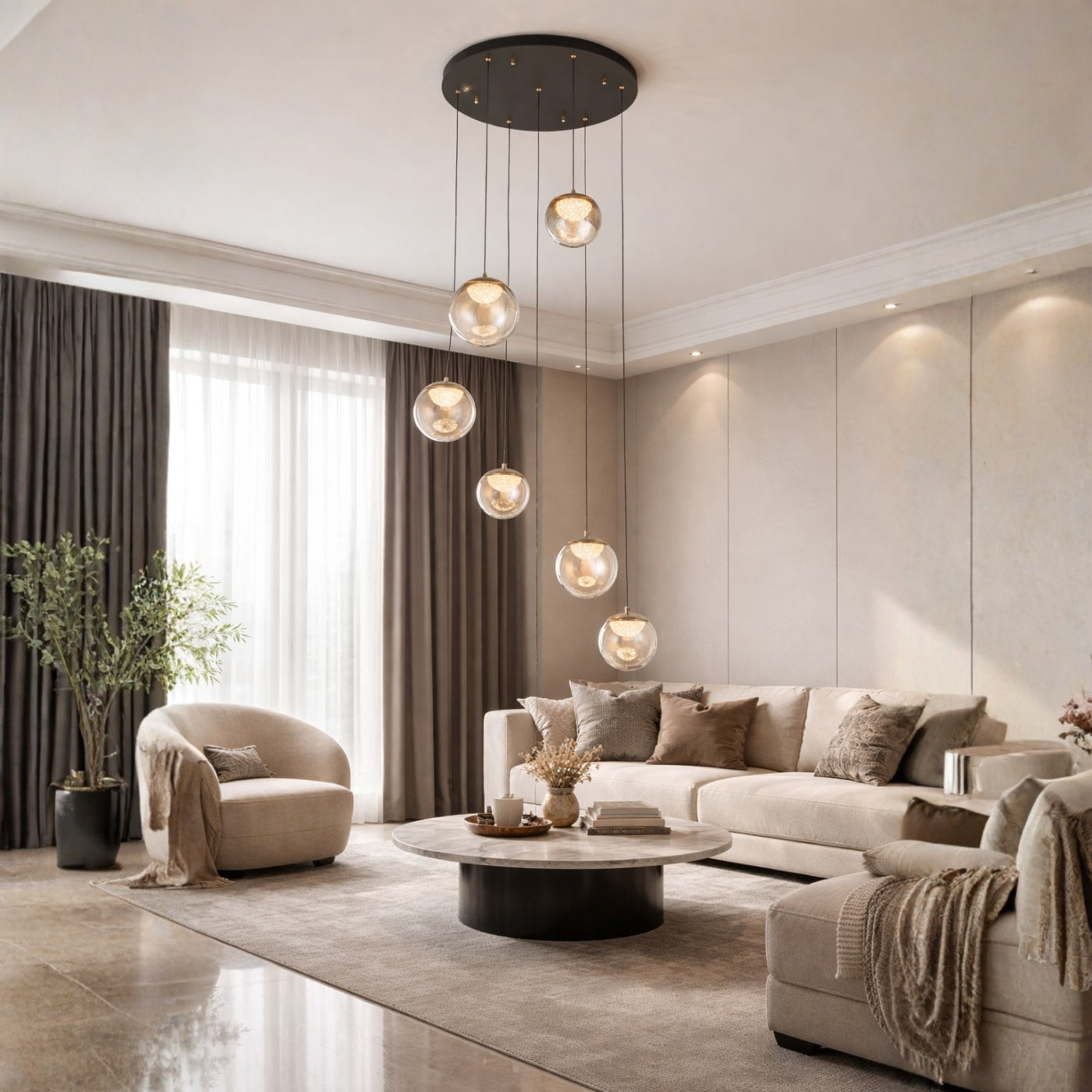 The Astral Sphere Pendant Light