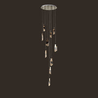 Glacier Shard Multi Pendant Light
