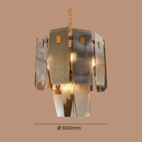 The Prism Three Tier Chandelier