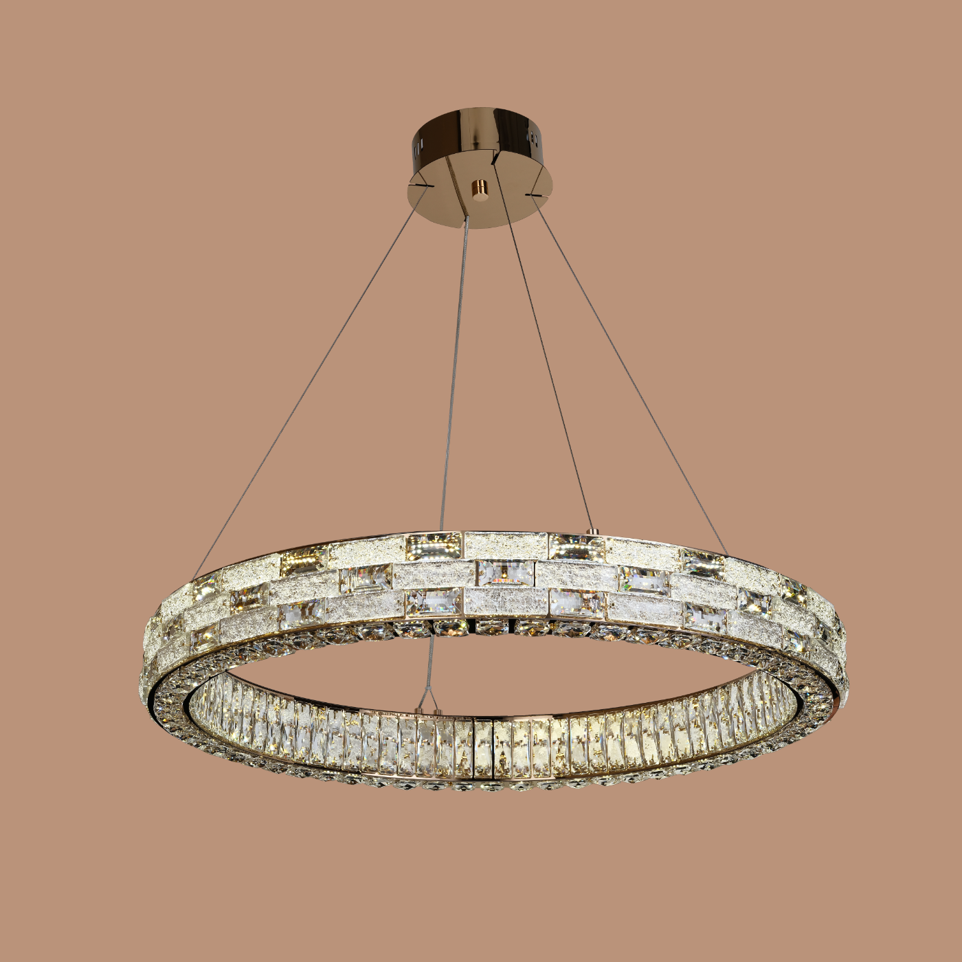 The Auric Halo Chandelier